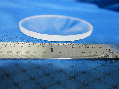 OPTICAL FILTER COATED [chipped on edge] laser #3-31 OPTICS BIN#3