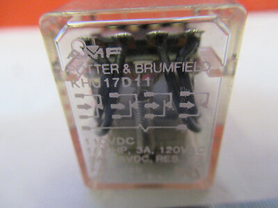 Potter Brumfield Electric Relay 110VDC KHU17D11