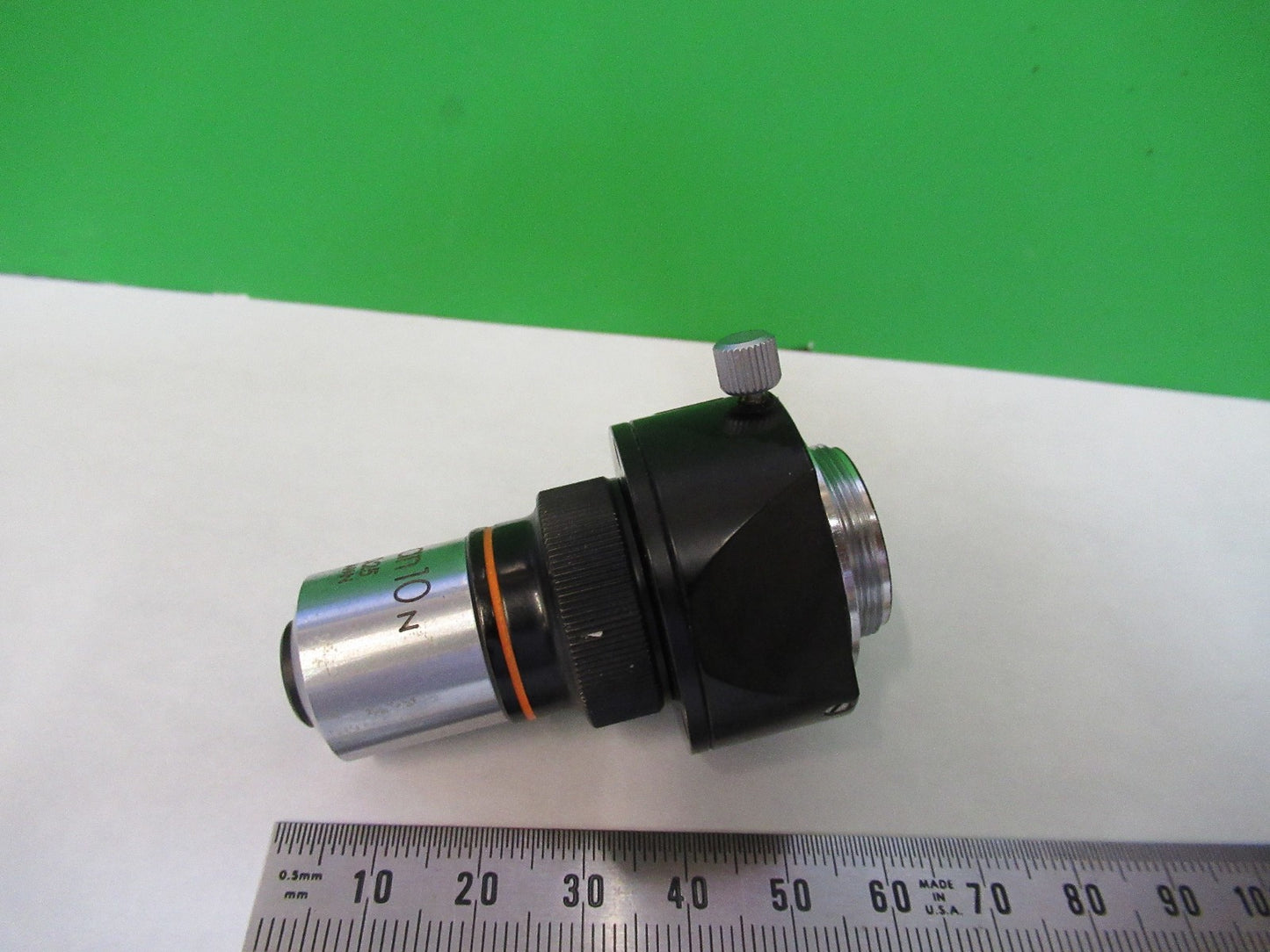 OLYMPUS JAPAN DIC M10 N NOMARSKI OBJECTIVE MICROSCOPE PART AS PICTURED Y3-B-04