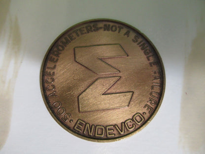 ENDEVCO COLUMBIA ROCKET COIN MEMORABILIA NICE AS PICTURED &R1-A-10