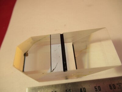 Nikon Japan Glass Prism Head Microscope Part Optics