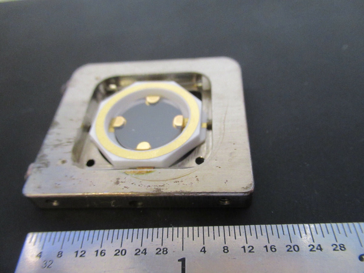 Bendix Flatpack Lateral Field Quartz Crystal Unknown Frequency AS Pic