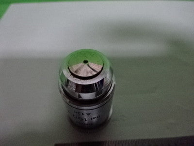 MICROSCOPE PART VINTAGE OBJECTIVE LEITZ 100X GERMANY JENA OPTICS AS IS B2-M-04