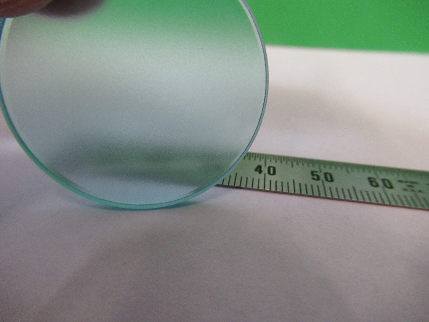 NIKON JAPAN BLUE GLASS FILTER OPTICS MICROSCOPE PART AS PICTURED T3-C-02