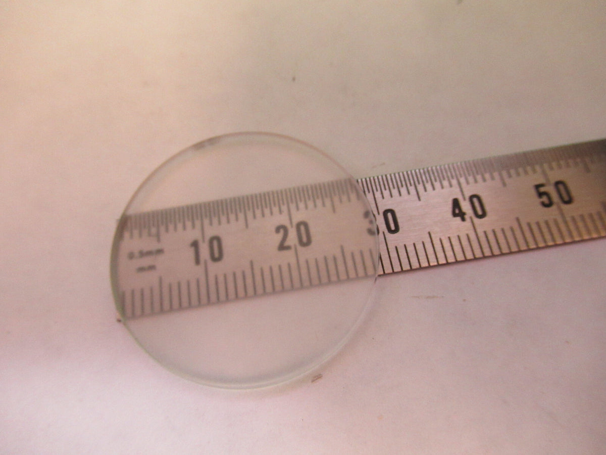 LEITZ GERMANY GLASS DIFFUSER FILTER OPTICS MICROSCOPE PART AS PICTURED X7-A-98