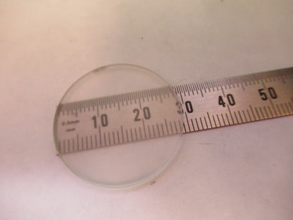 LEITZ GERMANY GLASS DIFFUSER FILTER OPTICS MICROSCOPE PART AS PICTURED X7-A-98