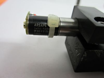 OPTISCHE BEFESTIGUNG DREHBARE SWISS MOTOR LASEROPTIK AS IS BIN#J8-02