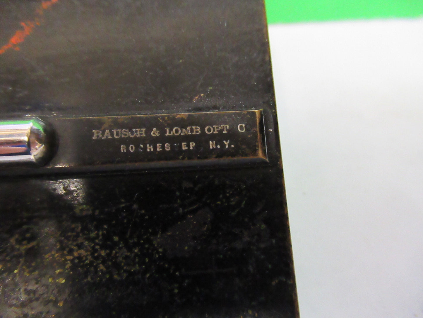 ANTIQUE RARE BAUSCH LOMB CAMERA LUCIDA MIRROR MICROSCOPE PART PICTURED S1-B-67