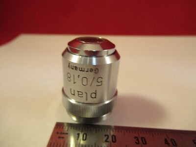 ROLYN OBJECTIVE 5X MICROSCOPE PART OPTICS AS PICTURED &12-A-52
