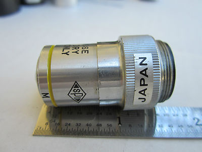 OPTISCHES MIKROSKOP TEIL OBJEKTIV SPI JAPAN 43X OPTICS AS IS DWR#02