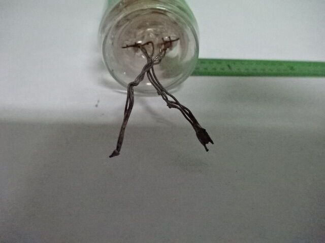 ANTIQUE QUARTZ RADIO CRYSTAL BLILEY ELECTRIC GLASS BG93A FREQUENCY CONTROL AQ-47