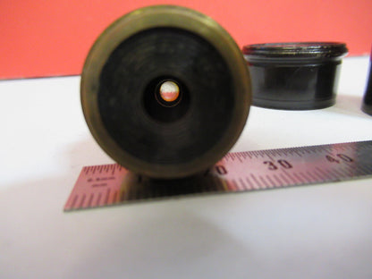 ANTIQUE BRASS SPENCER 1.8mm OBJECTIVE MICROSCOPE AS PICTURED &F8-A-86