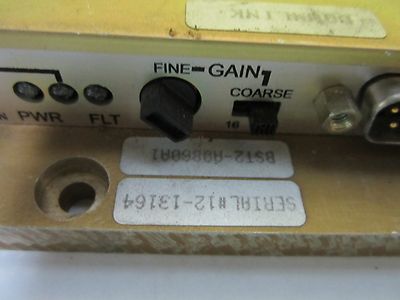 RF AMPLIFIER FREQUENCY UPLINK AS IS BIN#ZP-7-13