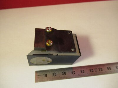 Optical Glass Prism Olympus Japan Head Microscope Part Optics AS Pic