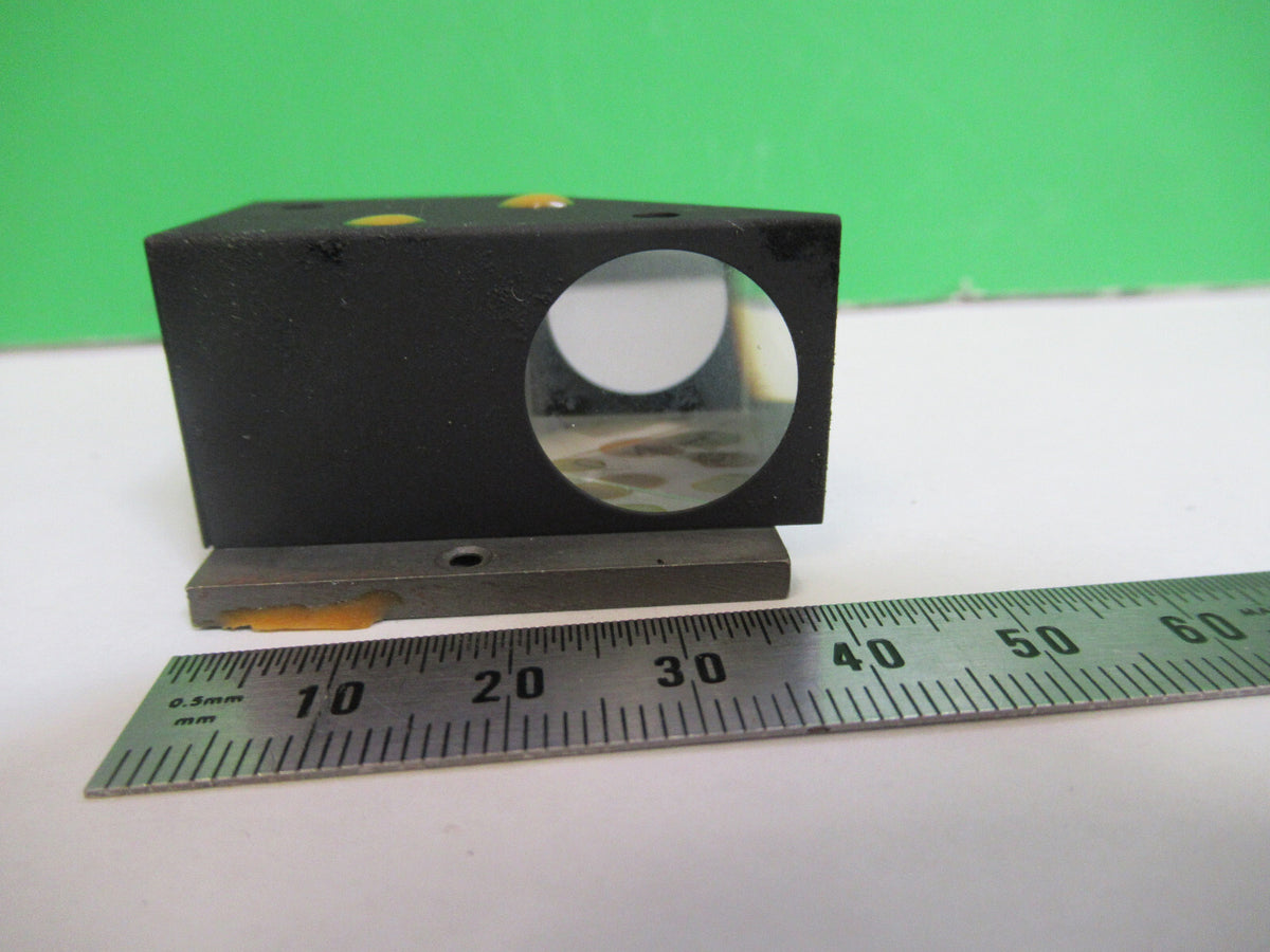 MICROSCOPE PART LEITZ WETZLAR GERMANY PRISM MOUNTED OPTICS AS PICTURED 80-B-08