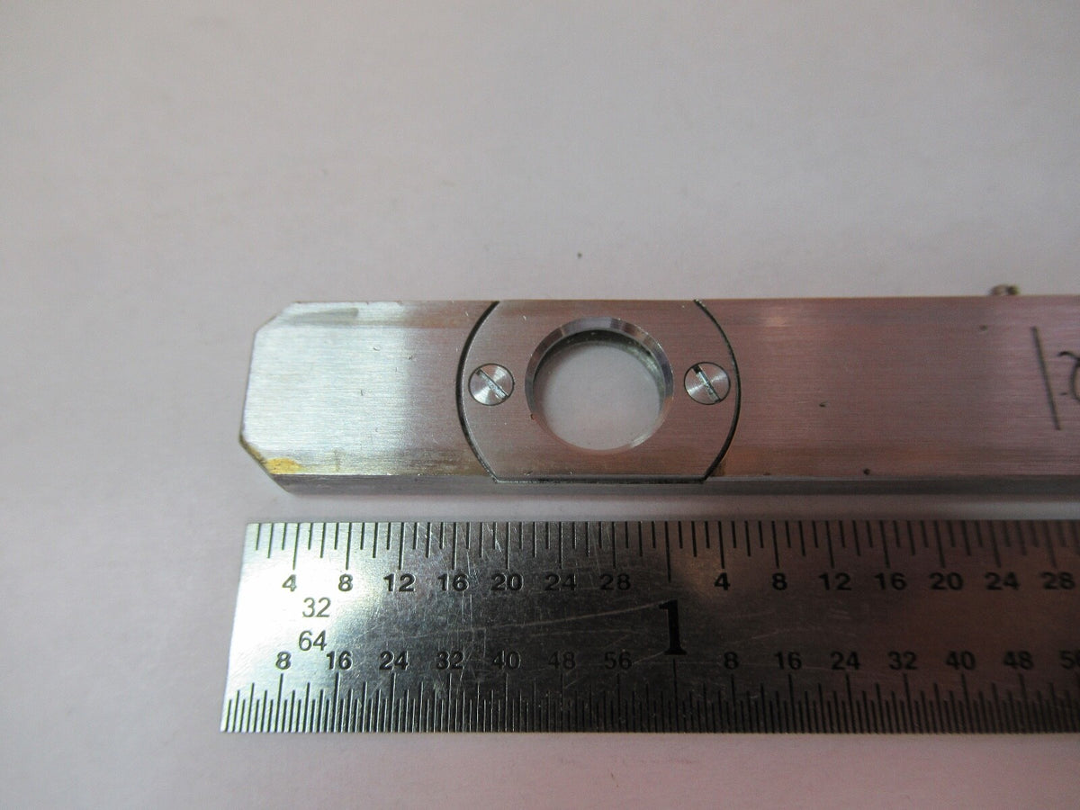 Ernst Leitz Germany Quartz Lambda Slide Rot Microscope Optics Pc
