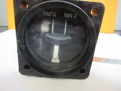 FOR PARTS AIRCRAFT INDICATOR TURN AND SLIP 206 BELL PART AS PICTURED R5-A-55