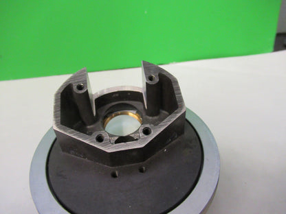 LEITZ WEZTLAR GERMANY NOSEPIECE MICROSCOPE PART AS PICTURED 82-A-67
