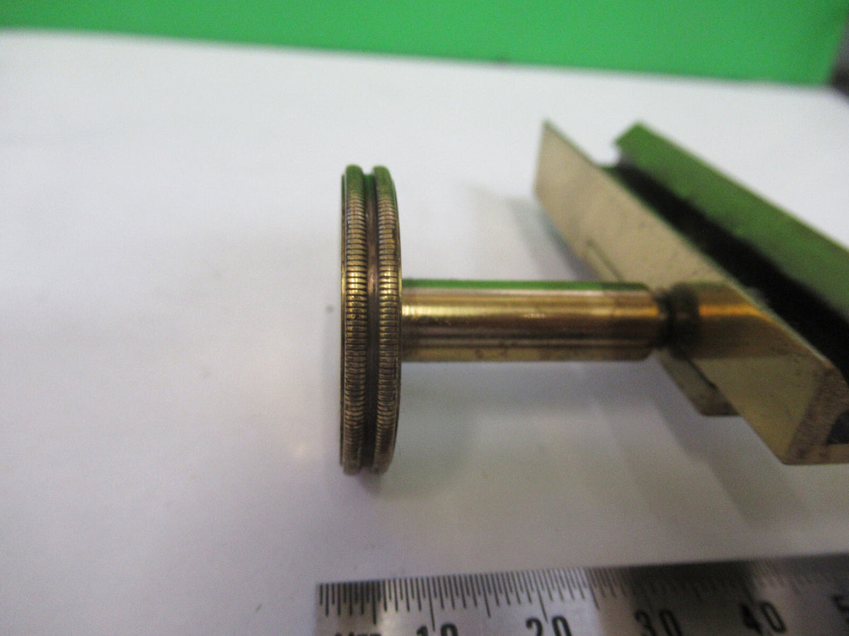 Bausch & Lomb Antique Brass Tubus Holder Microscope Part