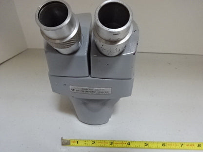 Microscope Stereo Head American Optics American Optical Co. AS IS Bn
