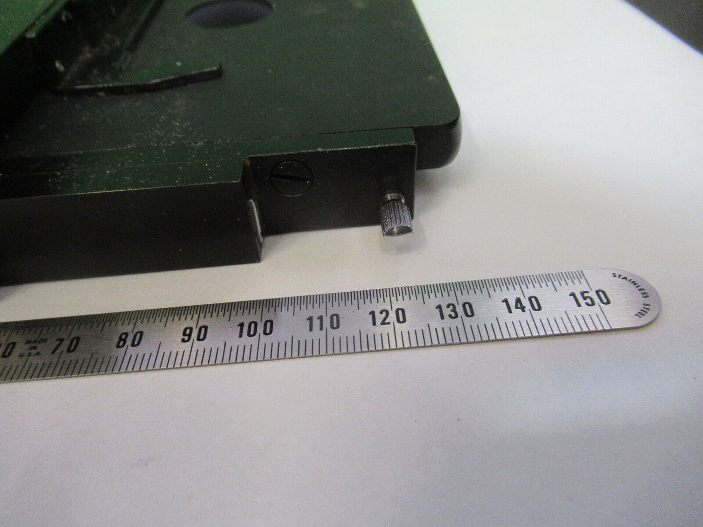 ANTIKES SPENCER AO-BÜHNEN-XY-TISCH-MIKROSKOPTEIL WIE ABGEBILDET R4-A-37