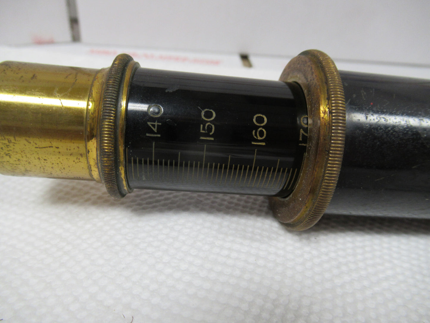 Antique Bausch & Lomb Tubus + Nosepiece Microscope Part