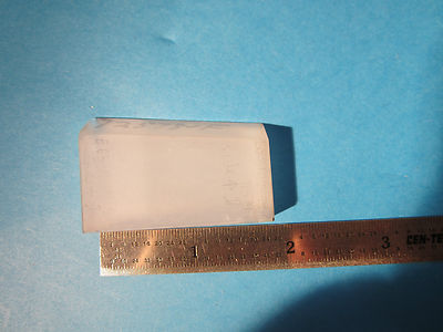 OPTICAL NON LINEAR CRYSTAL PHOTONICS HIGH VOLTAGE ELECTRODE [chipped NICE BIN#A6
