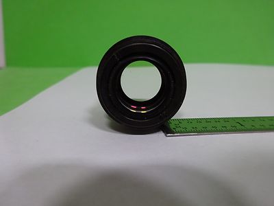 MIKROSKOPTEIL REICHERT LEICA POLYVAR-LINSE MESSING-MONTIERTE OPTIK WIE BESEHEN #Y3-02