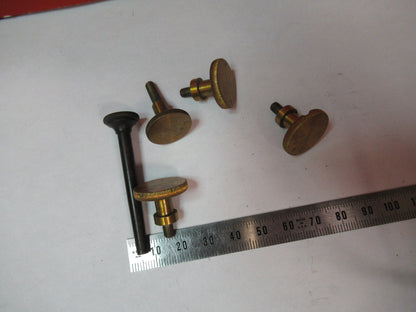 ANTIQUE BRASS LOT VERY OLD SCOPES MICROSCOPE PART AS PICTURED S3-B-03