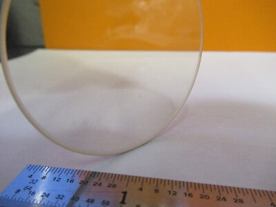 OPTICAL ROUND BEVELED HEAT ABSORB FILTER OPTICS AS PICTURED &27-B-15