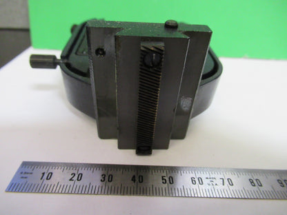 LEICA LEITZ GERMANY DMRB CONDENSER HOLDER MICROSCOPE PART AS PICTURED V7-FT-89