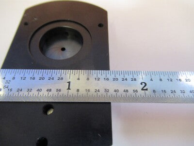 OLYMPUS JAPAN IRIS DIAPHRAGM FILTER SLIDE MICROSCOPE PART AS PICTURED &A2-A-66