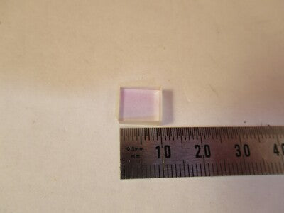 OPTICAL WEDGE COATED GLASS INRAD LENS MIL SPEC OPTICS AS PICTURED &8-B-01