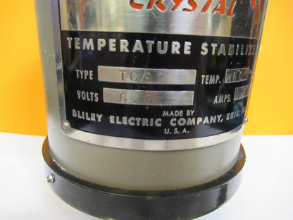 HUGE BLILEY ELECTRIC OVENIZED 5961K RESONATOR QUARTZ CRYSTAL AS PICTURED Y2-A-57
