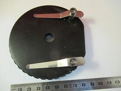 UNKNOWN MAKER MICROSCOPE STAGE TABLE AS PICTURED &L1-A-14
