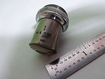 MIKROSKOPTEIL VINTAGE OBJECTIVE BAKER LONDON 2/3 OPTICS AS IS BIN#H7-A-06