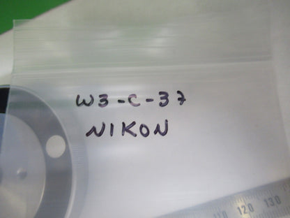 NIKON JAPAN NOSEPIECE MICROSCOPE PART AS PICTURED AS PICTURED W3-C-37