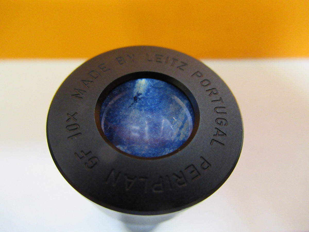 LEITZ GERMANY GF 10X LENS EYEPIECE OCULAR MICROSCOPE PART AS PICTURED Y3-A-95