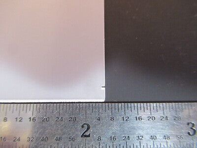 QUARTZ PLATE SINGLE CRYSTAL X-CUT PIEZOELECTRIC BLANK AS PICTURED &3K-A-97