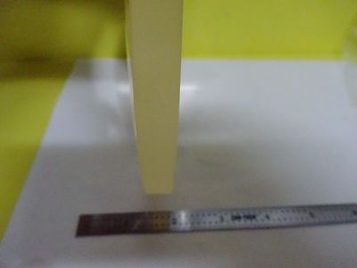 HUGE OPTICAL PLANO CONVEX LENS MIL SPEC LASER OPTICS AS IS BIN#X3-25