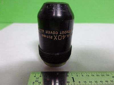 Microscope Part Objective Bausch & Lomb 40X Optics
