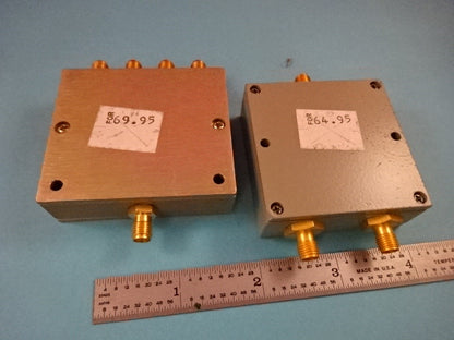 MINI CIRCUITS SPLITTER LOT ZAPD-21 ZC4PD MICROWAVE RF FREQUENCY AS IS #19-A-27