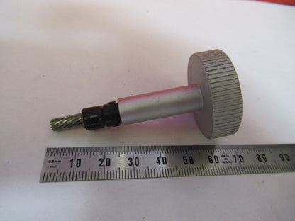 LEICA LEITZ GERMANY DMRB KNOB CONDENSER  MICROSCOPE PART AS PICTURED T5-A-17