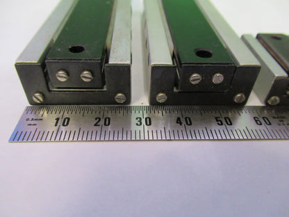 LOT 3 EA DELTRON POSITIONING LINEAR STAGE BALL BEARING AS PICTURED #P8-B-20