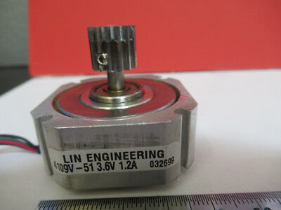 LIN ENGINEERING 4109V-51 3.6V 1.2A MOTOR AS PICTURED #B7-A-05