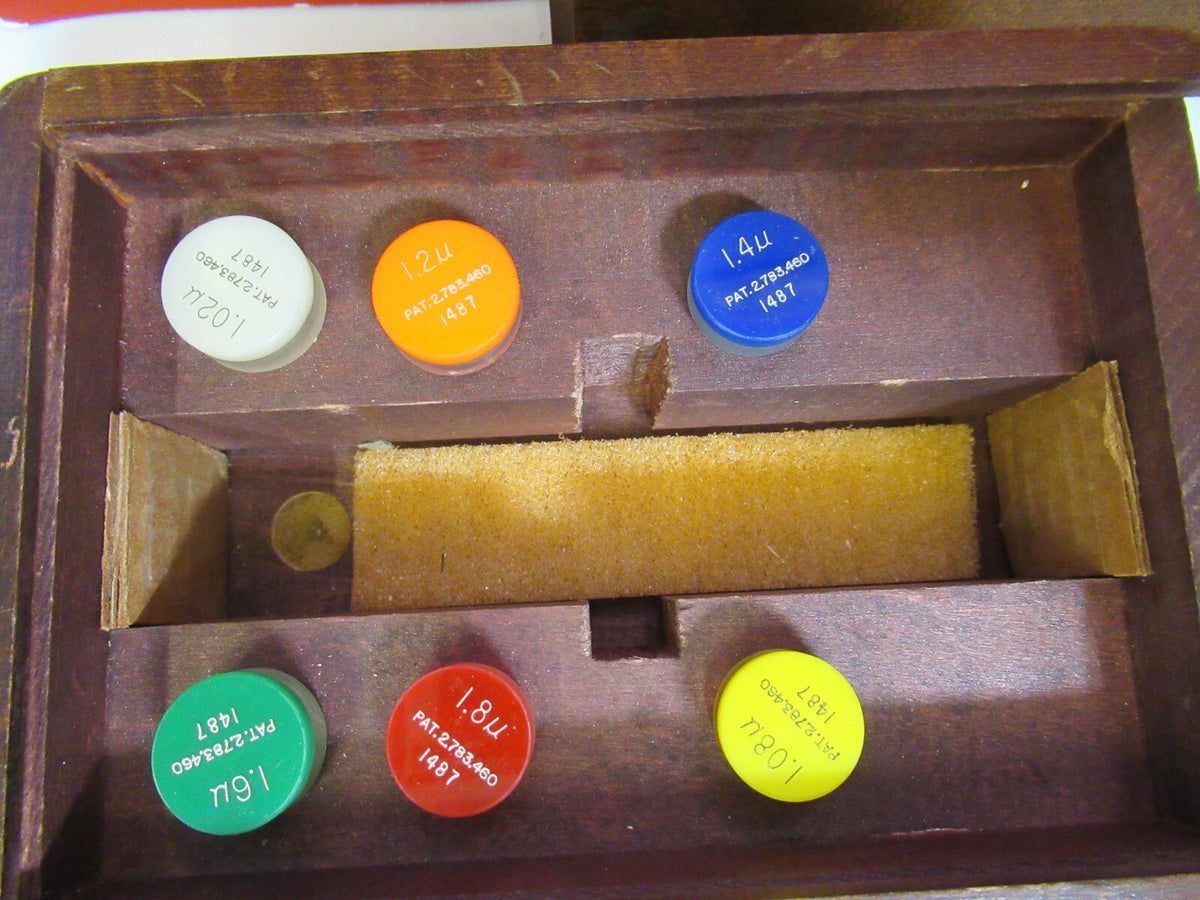 SEVERN ENGINEERING MAGNETIC PERMEABILITY TESTER 7 standards AS PICTURED LOB-RAD
