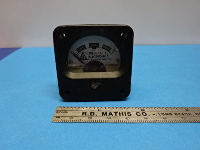 FREQUENZELEKTRONIK FEI DISPLAY für STANDARD RUBIDIUM CESIUM AS IS #90-08