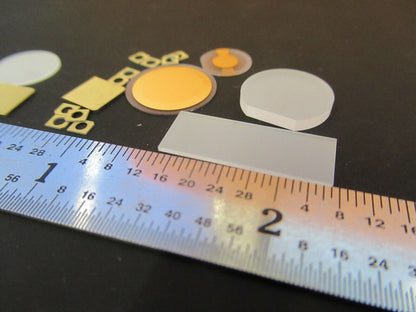 LOT ASSORTED PIEZO QUARTZ PIEZOELECTRIC BLANKS ULTRASONIC SENSOR &FT-1-A-94