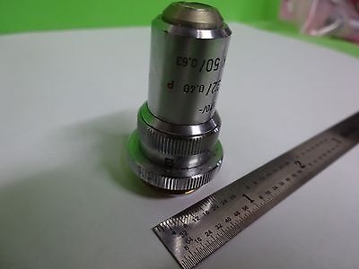 MIKROSKOPTEIL OBJEKTIV LEITZ DEUTSCHLAND L 32 UTK + IRIS-OPTIK WIE IST BIN#V3-B-14