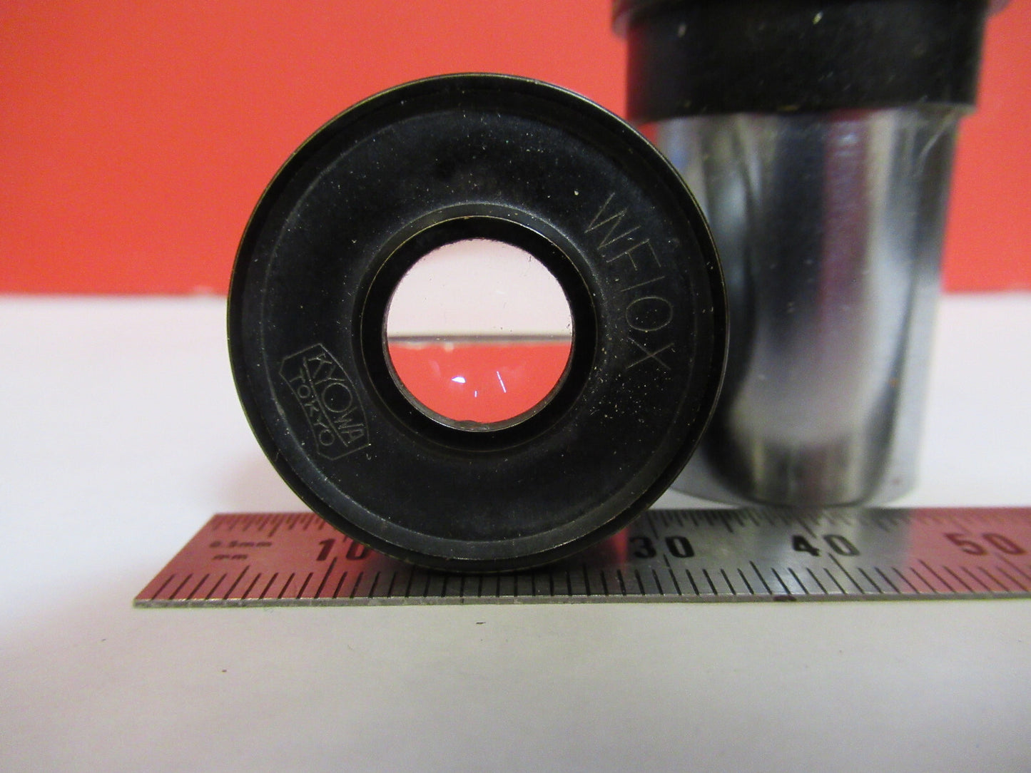 PAIR KYOWA JAPAN WF10X OCULAR EYEPIECE MICROSCOPE PART AS PICTURED T9-A-08